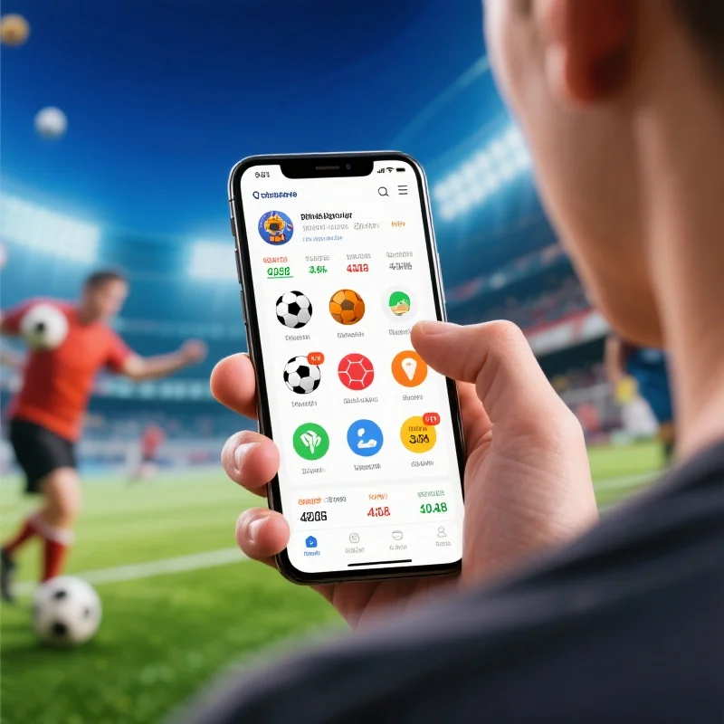 用户使用乐鱼体育应用界面